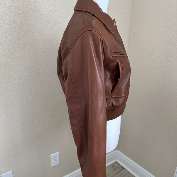 Loro Piana Roldan Soft Calf Leather Bomber Jacket - Picture 9 of 16